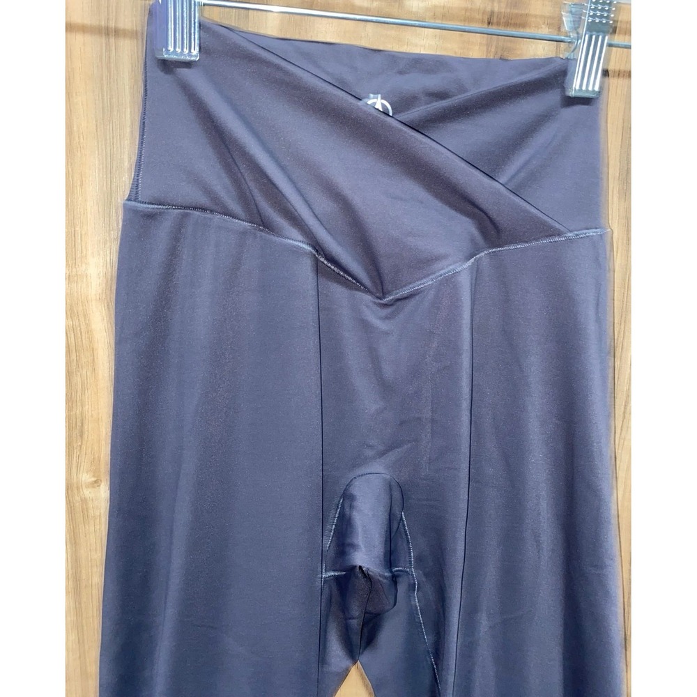 Sunzel Flare Leggings, Crossover Yoga Pants, X Small, Dark Gray - Picture 3 of 10